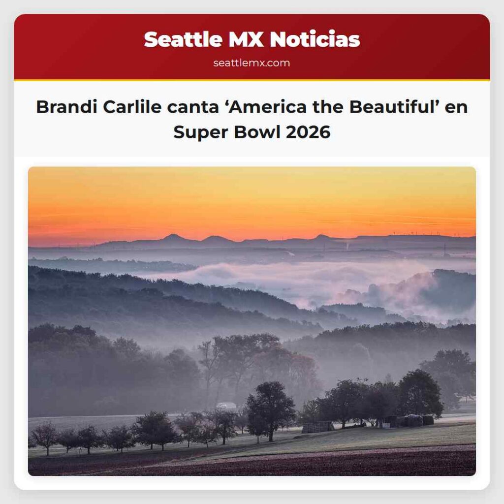Brandi Carlile canta ‘America the Beautiful’ en