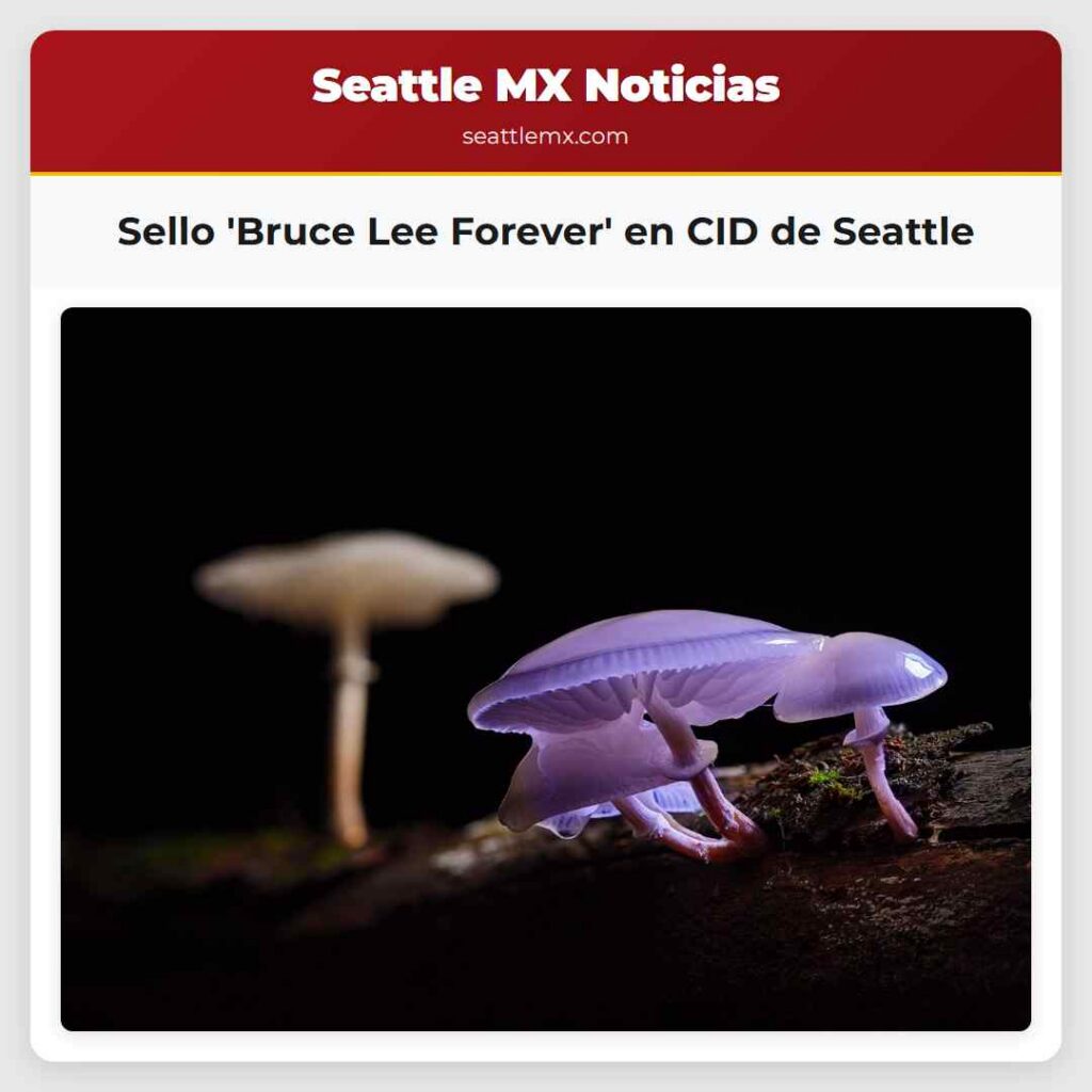 Sello 'Bruce Lee Forever' en CID de Seattle