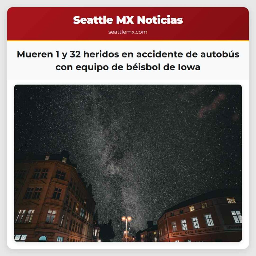 Mueren 1 y 32 heridos en accidente de autobús con