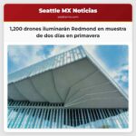 1.200 drones iluminarán el horizonte de Redmond en una muestra de dos días en primavera