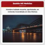 Hombre hallado apuñalado y sin vida en vivienda incendiada en Des Moines