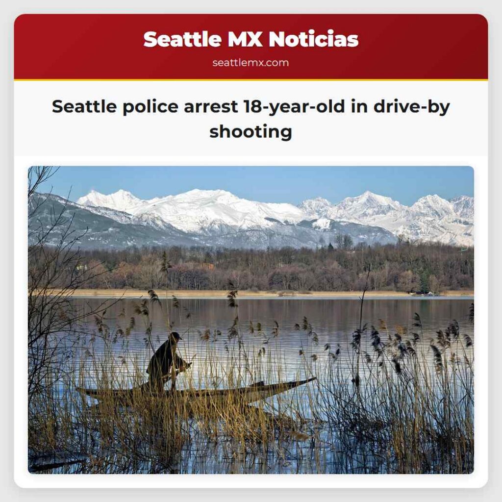 Noticias De Seattle 3 Seattle police arrest 18-year-old in drive-by