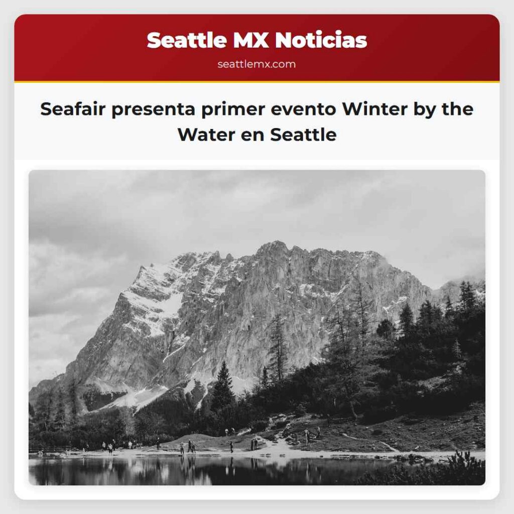 Seafair presenta primer evento Winter by the