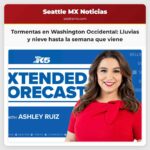Lluvias y nieve intensas Washington Occidental enfrenta una ola de tormentas hasta la semana que viene