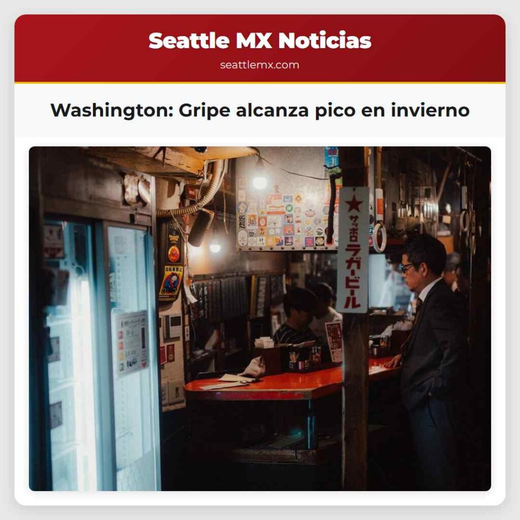 Washington: Gripe alcanza pico en invierno