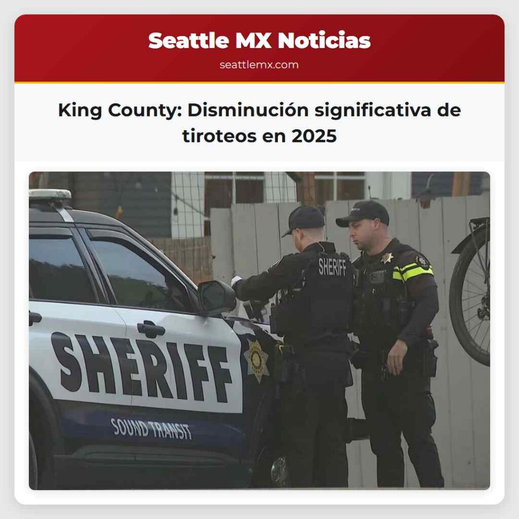 King County: Disminución significativa de