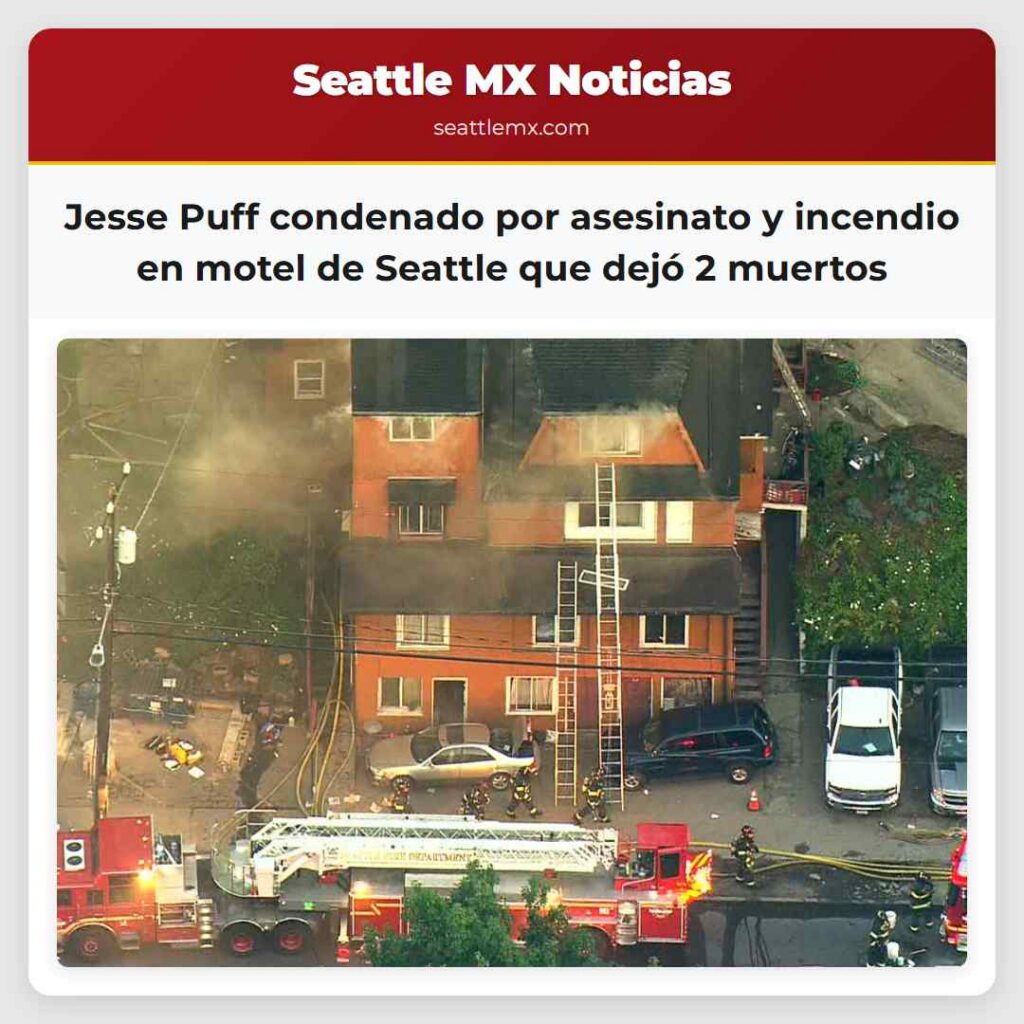 Jesse Puff condenado por asesinato y incendio en