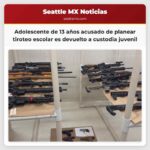 Adolescente de 13 años acusado de planear tiroteo escolar es devuelto a custodia juvenil