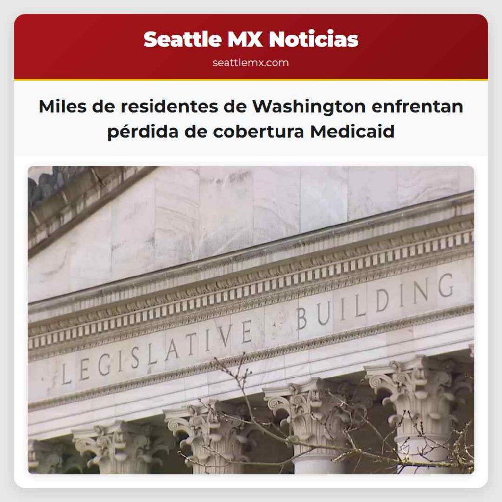 Miles de residentes de Washington enfrentan