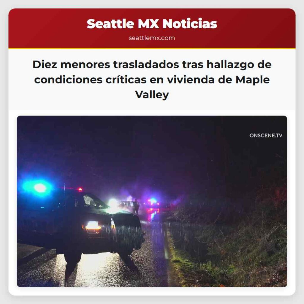 Diez menores trasladados tras hallazgo de