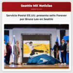 El Servicio Postal de EE.UU. presenta un sello Forever en homenaje a Bruce Lee en Seattle