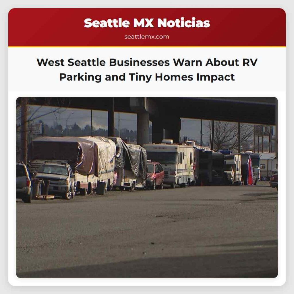 West Seattle Businesses Warn About RV Parking and