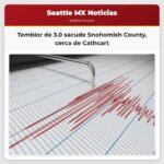 Un temblor de magnitud 3.0 sacudió parte de Snohomish County cerca de Cathcart