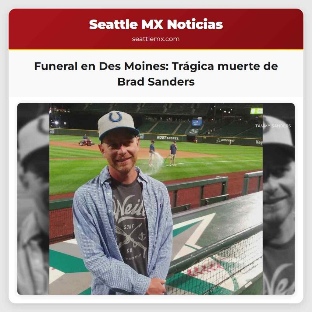 Funeral en Des Moines: Trágica muerte de Brad