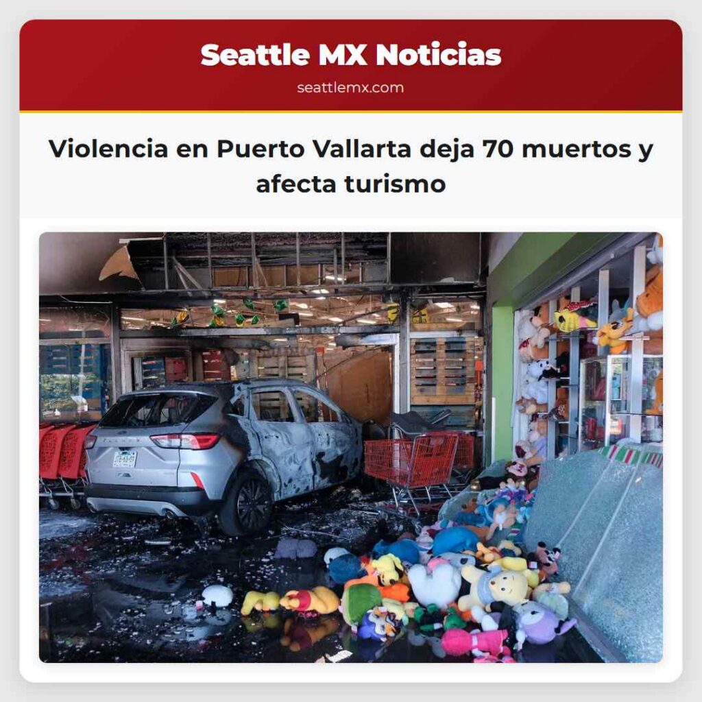 Violencia en Puerto Vallarta deja 70 muertos y