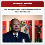 El jefe de la policía de Seattle aborda recientes actos de violencia y comparte datos sobre delitos al final del año 2025