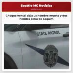 Choque frontal deja un hombre muerto y dos heridos cerca de Sequim