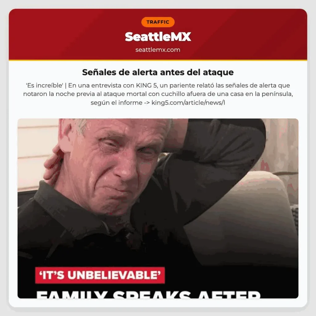 Señales de alerta antes del ataque