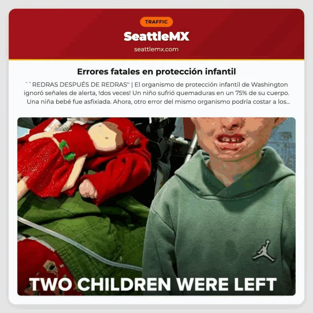 Errores fatales en protección infantil