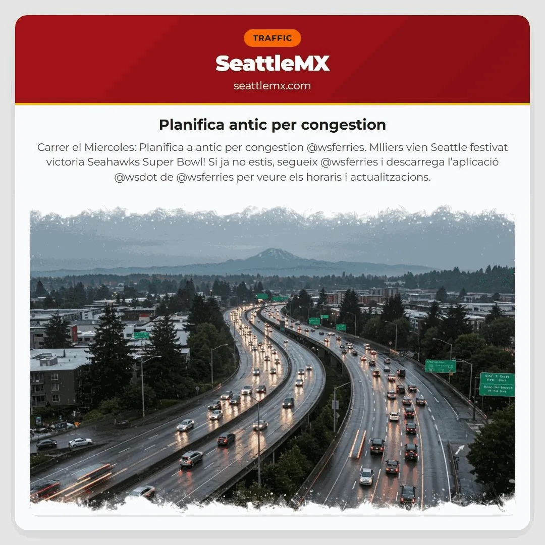 Planifica antic per congestion