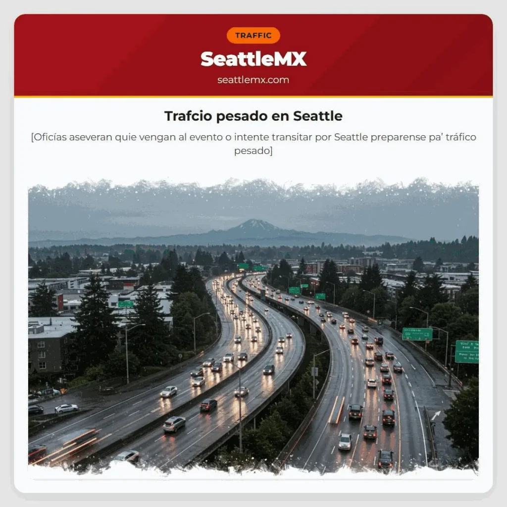 Trafcio pesado en Seattle