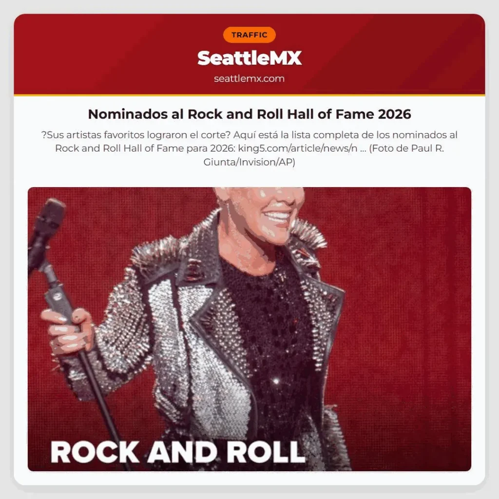 Nominados al Rock and Roll Hall of Fame 2026