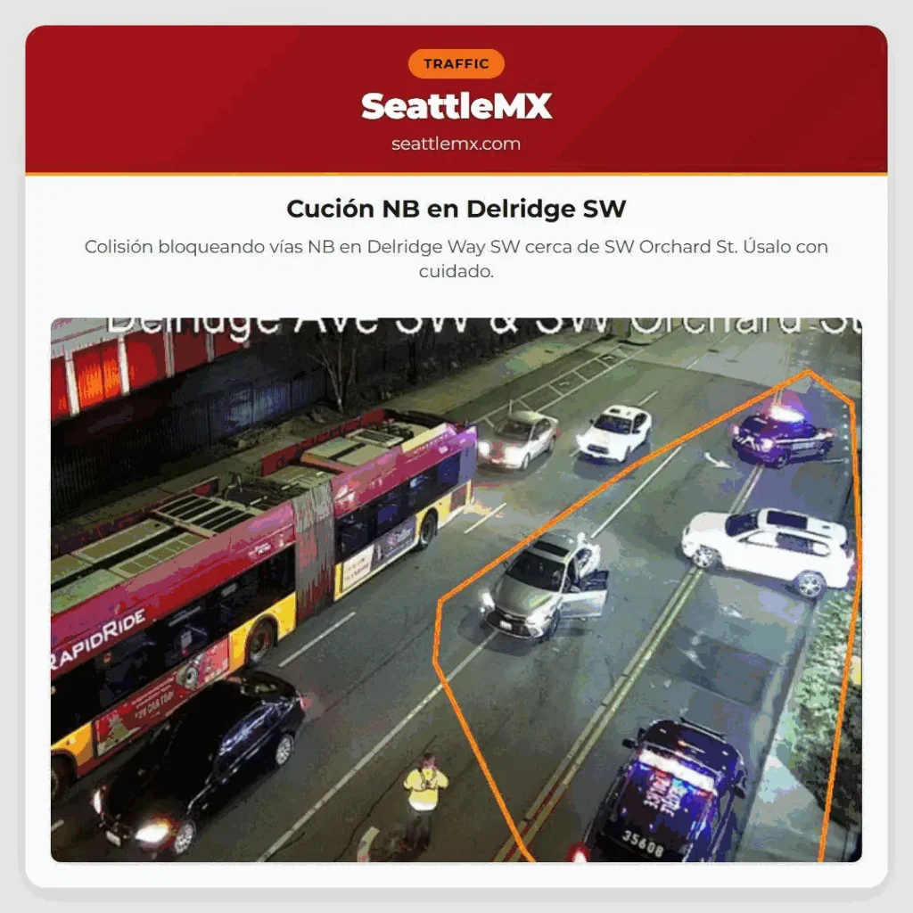 Cución NB en Delridge SW