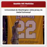 La Universidad de Washington honra la legendaria trayectoria de Detlef Schrempf con el retiro de su jersey