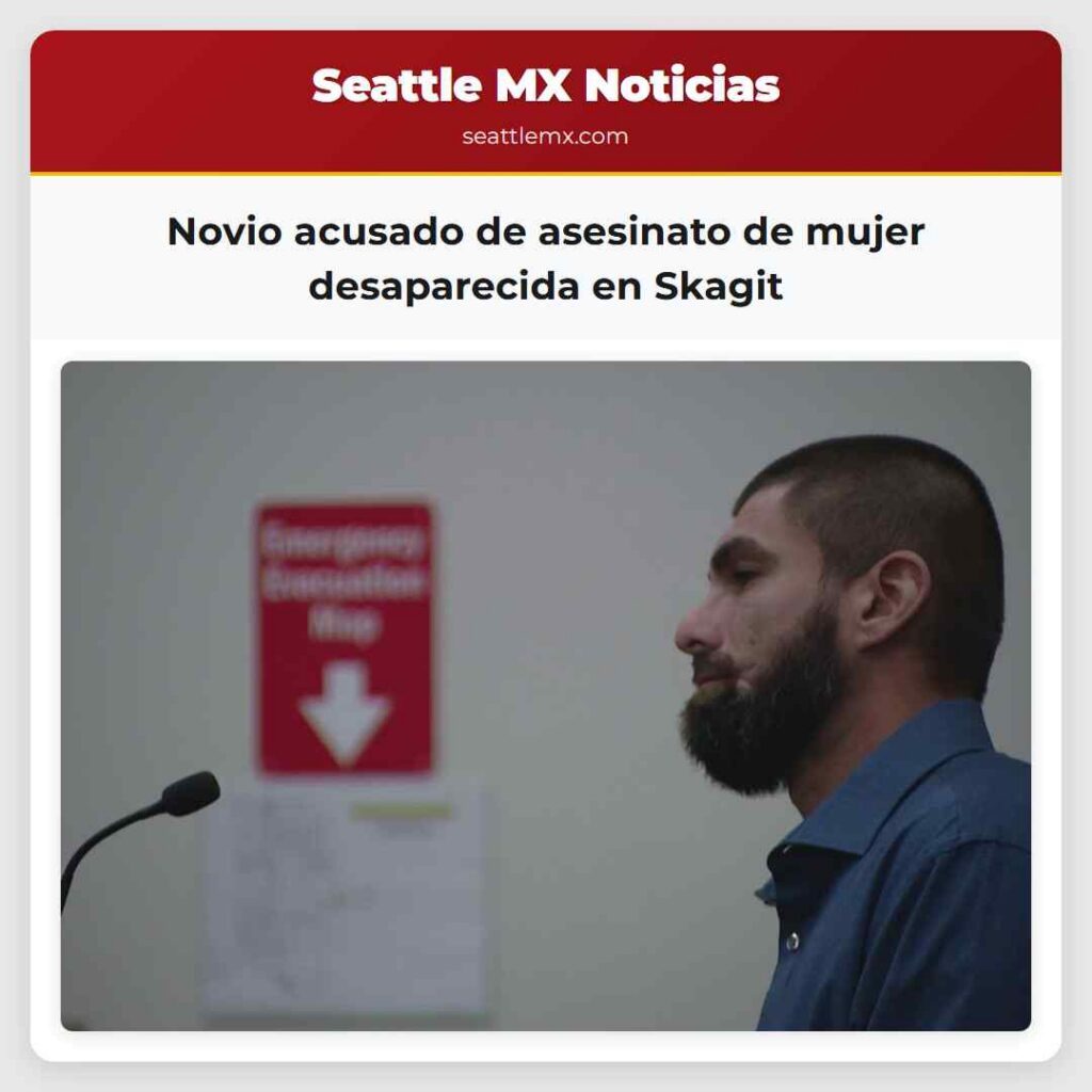 Novio acusado de asesinato de mujer desaparecida