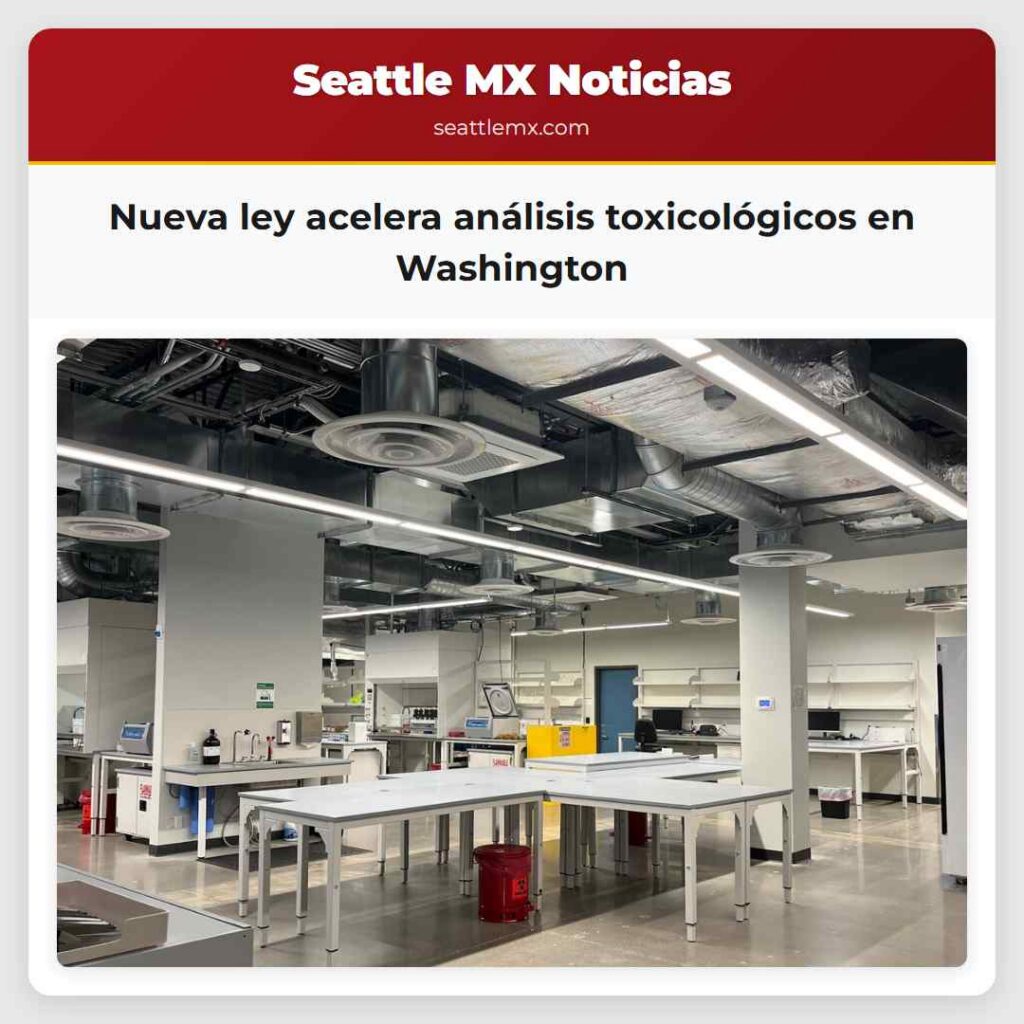 Nueva ley acelera análisis toxicológicos en