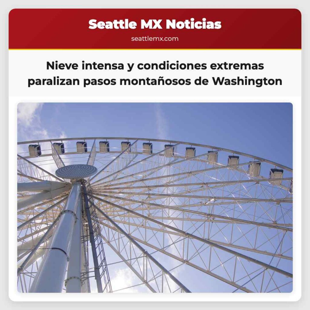 Nieve intensa y condiciones extremas paralizan