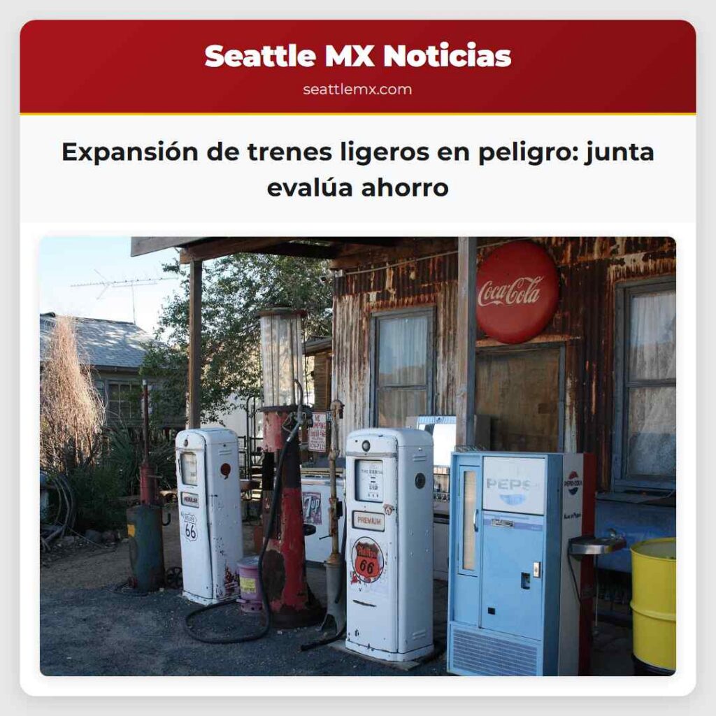 Noticias De Seattle 4 Expansión de trenes ligeros en peligro: junta