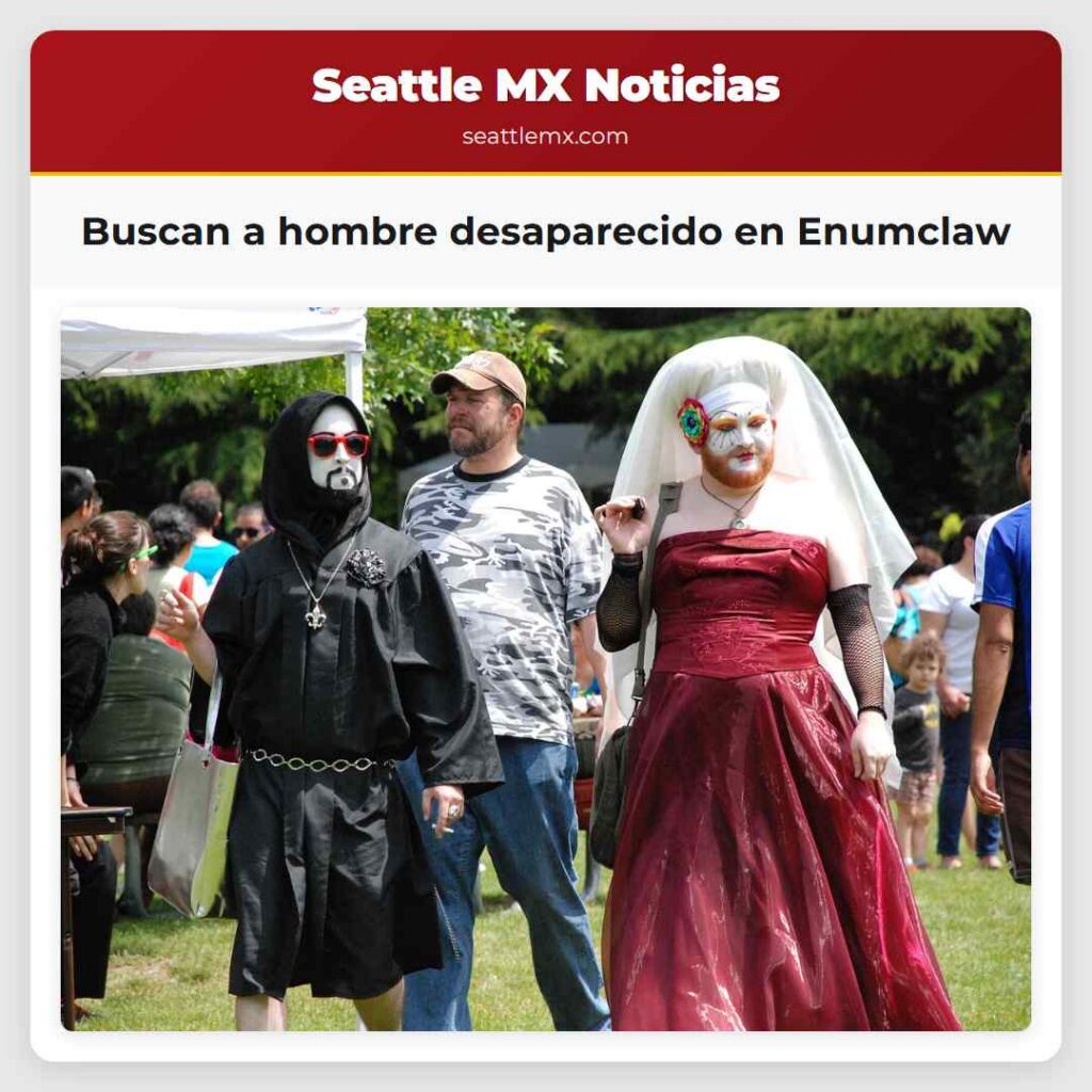 Buscan a hombre desaparecido en Enumclaw