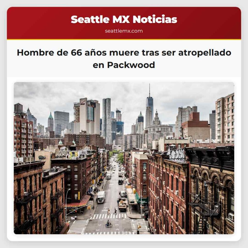 Hombre de 66 años muere tras ser atropellado en