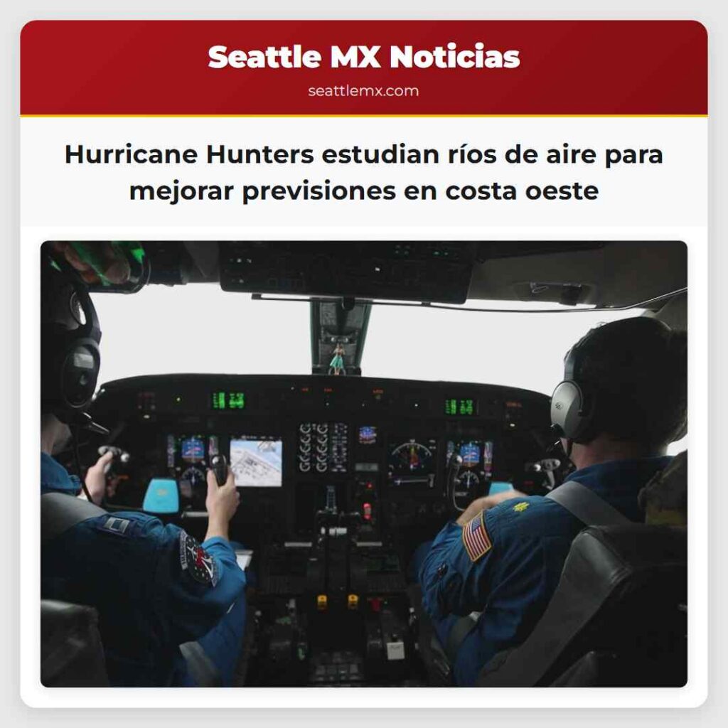 Hurricane Hunters estudian ríos de aire para