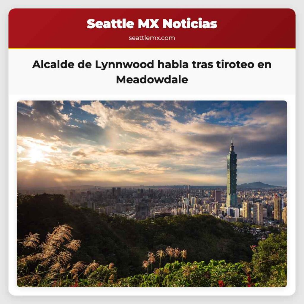 Noticias De Seattle 6 Alcalde de Lynnwood habla tras tiroteo en
