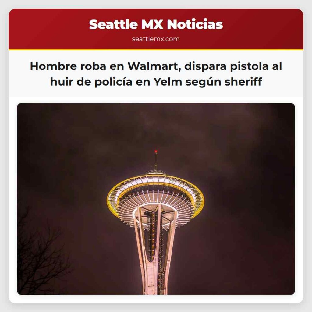 Hombre roba en Walmart, dispara pistola al huir