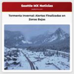 Advertencia de Tormenta Invernal Vigente Alertas Finalizadas en Zonas Bajas