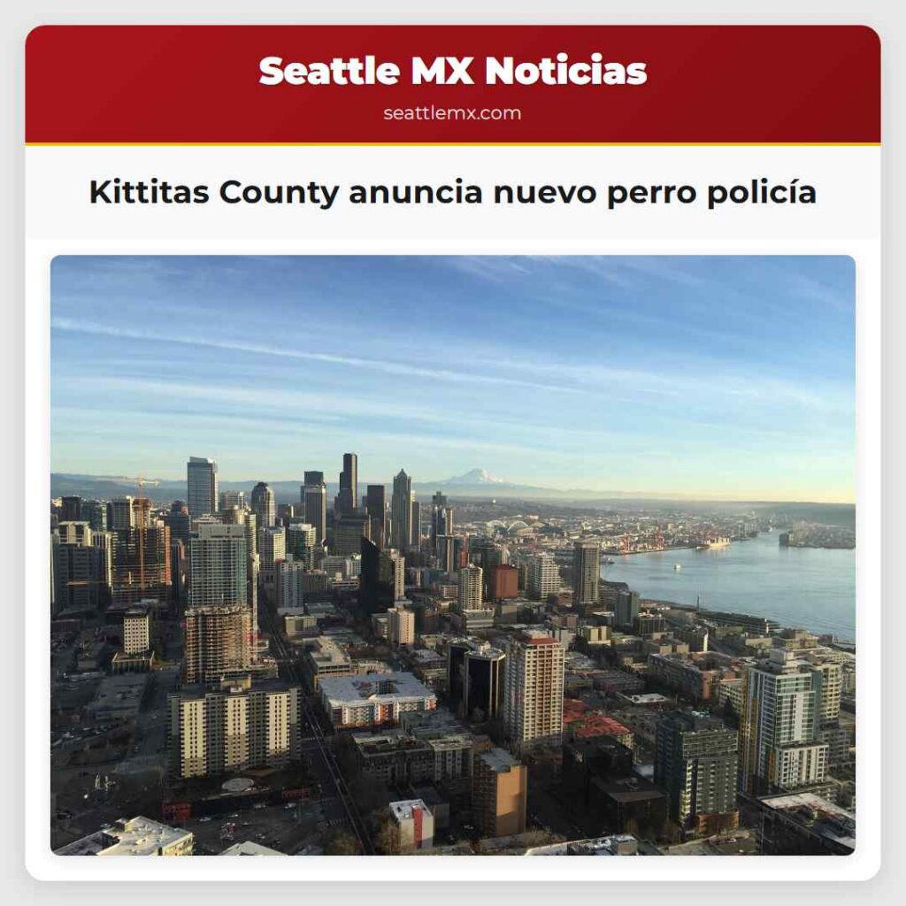 Kittitas County anuncia nuevo perro policía