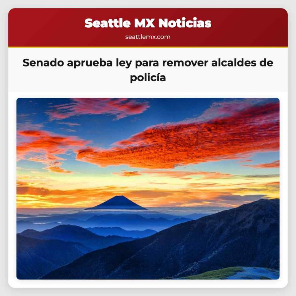 Noticias De Seattle 2 Senado aprueba ley para remover alcaldes de