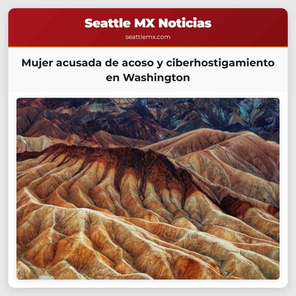 Mujer acusada de acoso y ciberhostigamiento en