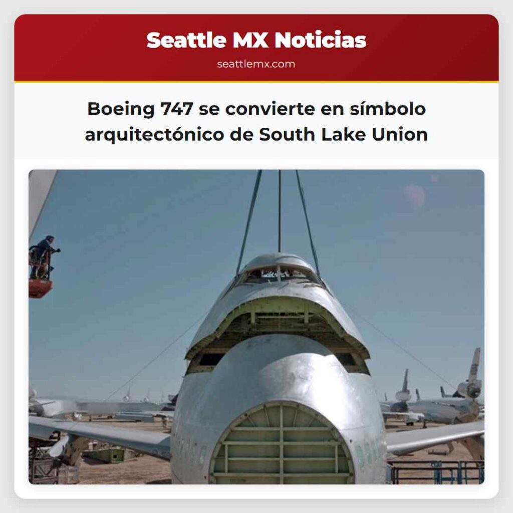 Boeing 747 se convierte en símbolo arquitectónico