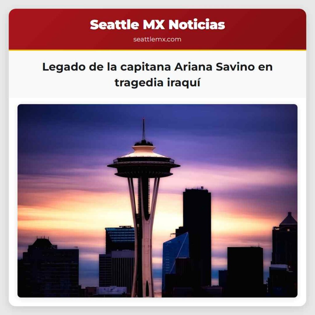 Legado de la capitana Ariana Savino en tragedia