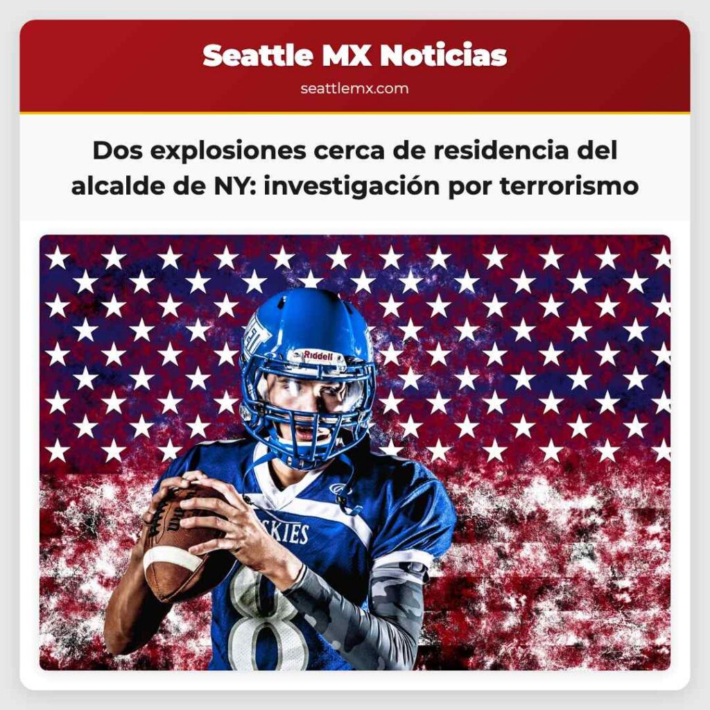 Dos explosiones cerca de residencia del alcalde