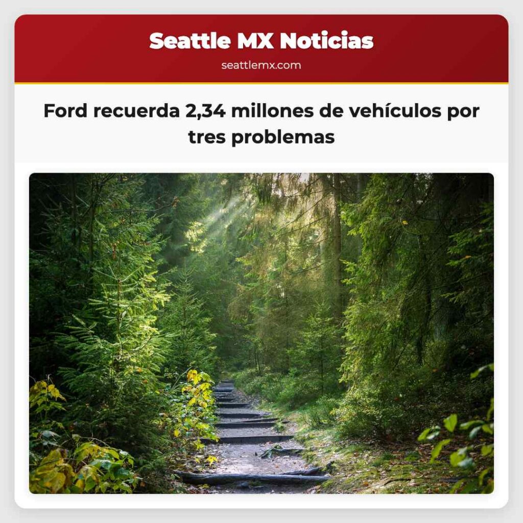 Ford recuerda 2,34 millones de vehículos por tres