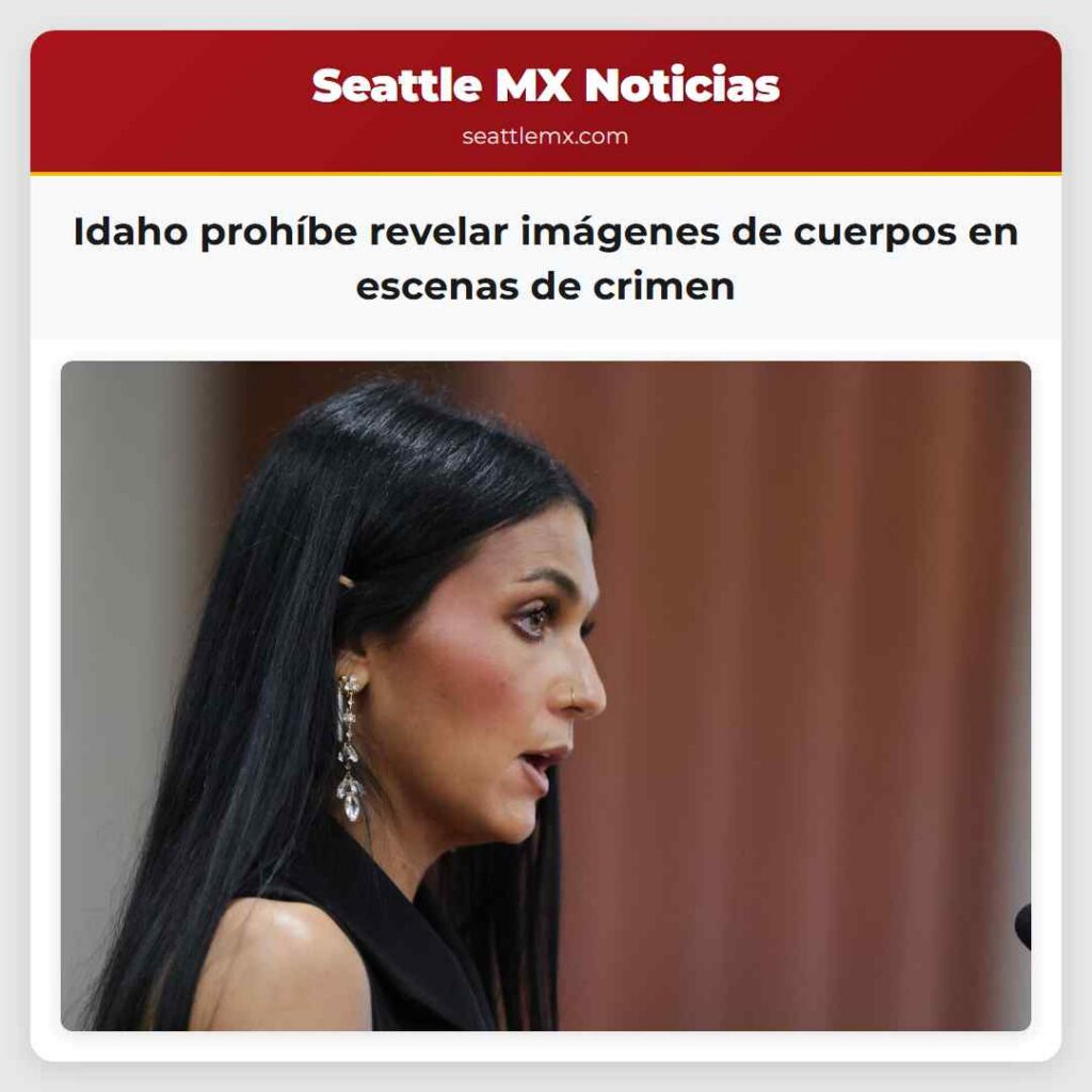 Idaho prohíbe revelar imágenes de cuerpos en