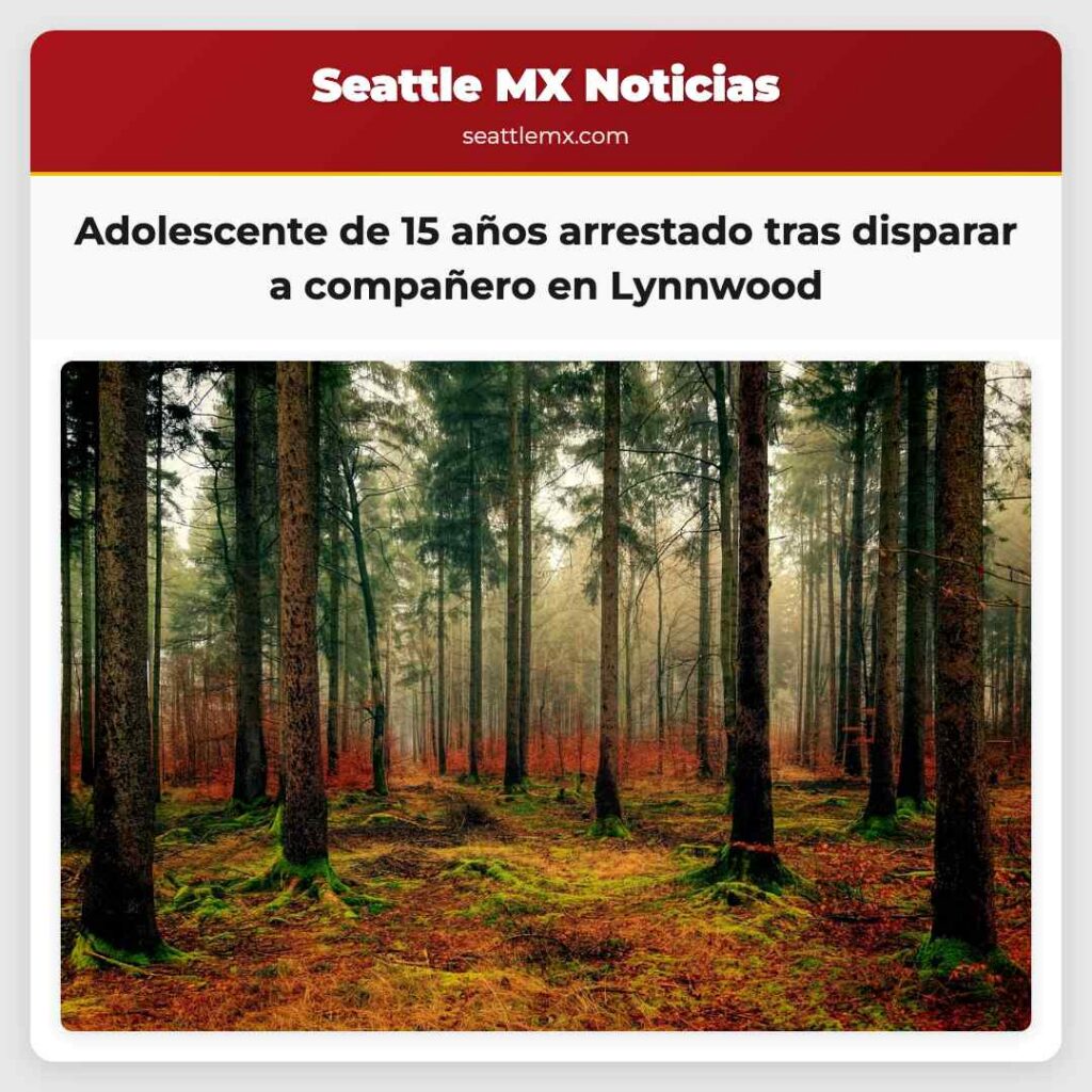 Adolescente de 15 años arrestado tras disparar a