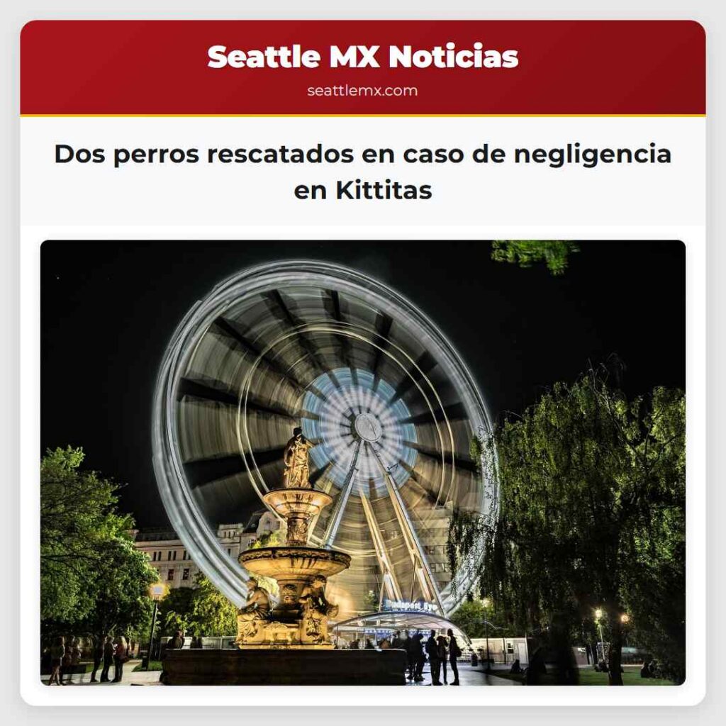 Dos perros rescatados en caso de negligencia en