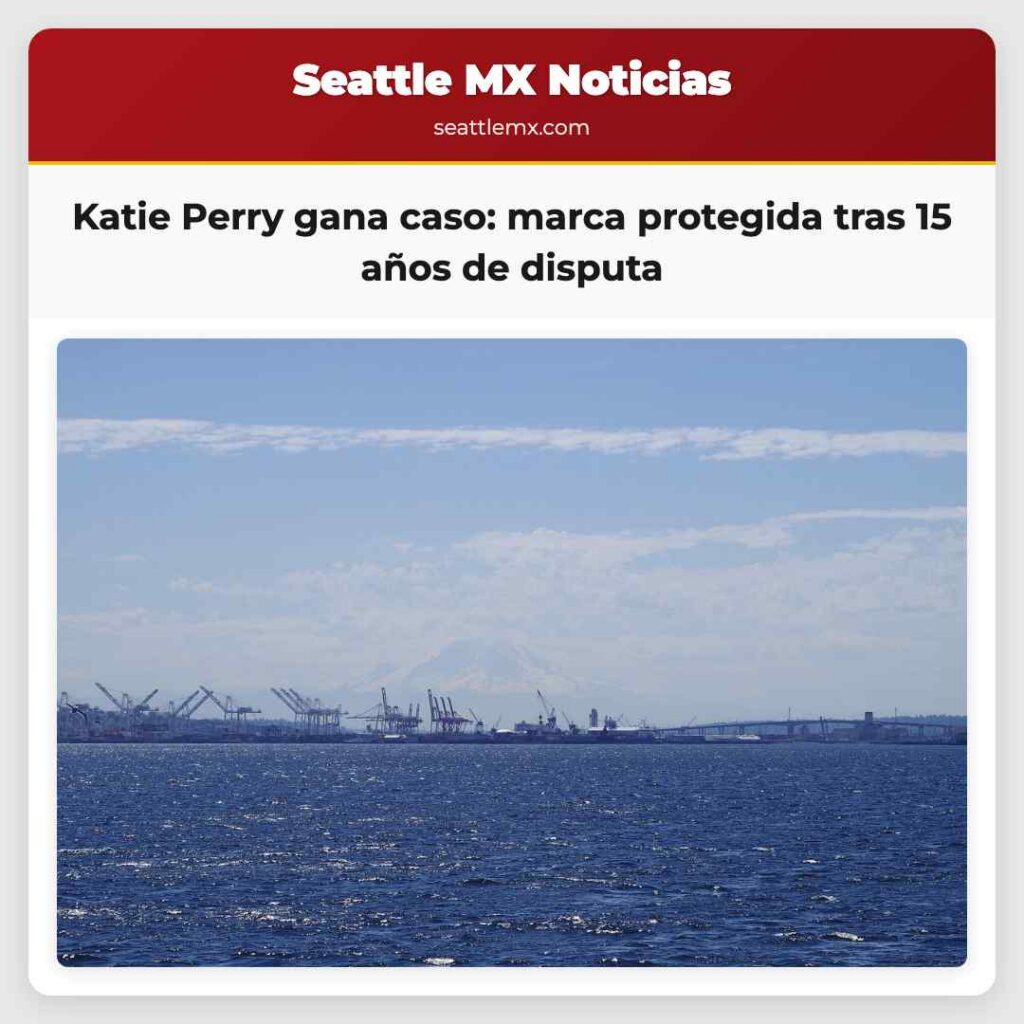 Katie Perry gana caso: marca protegida tras 15