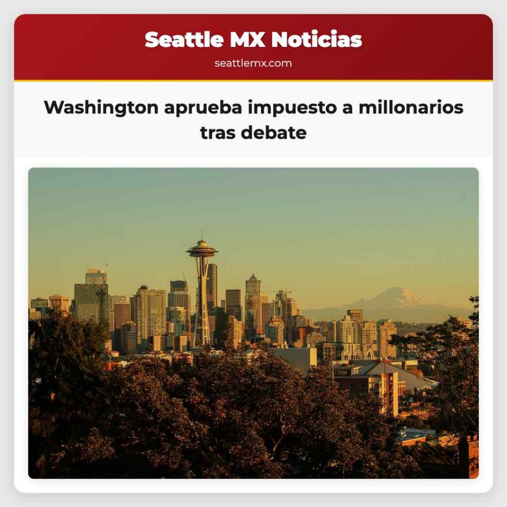 Washington aprueba impuesto a millonarios tras